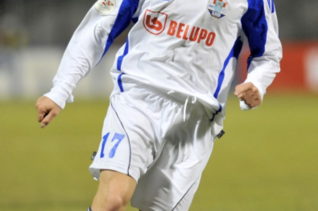'sport 02.03.2009.,Zagreb, Maksimir , 20. kolo HNLa , nogometna utakmica izmedju NK Dinamo - NK Slaven Belupo.Bojan Vrucina. Photo: Antonio Bronic/Vecernji list'