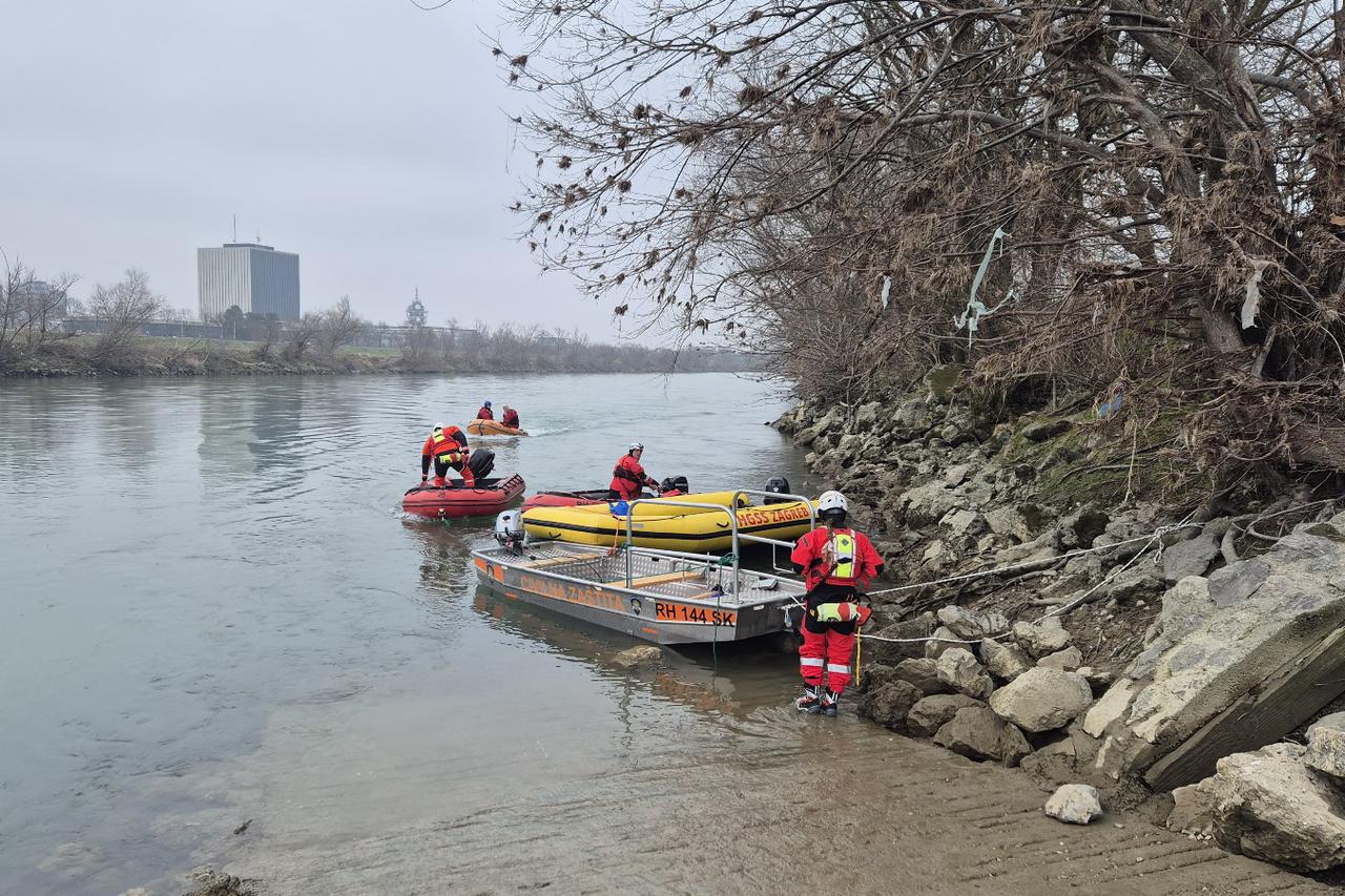 Zagreb: Potraga za nestalom djevojčicom se nastavlja u rijeci Savi uz Hipodrom