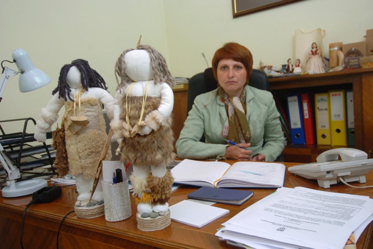 '05.05.2010., Turisticka zajednica, Krapina - NA slici: Nedjeljka Vodolsak, direktorica Turisticke zajednice Krapina. Photo: Matija Topolovec/PIXSELL'