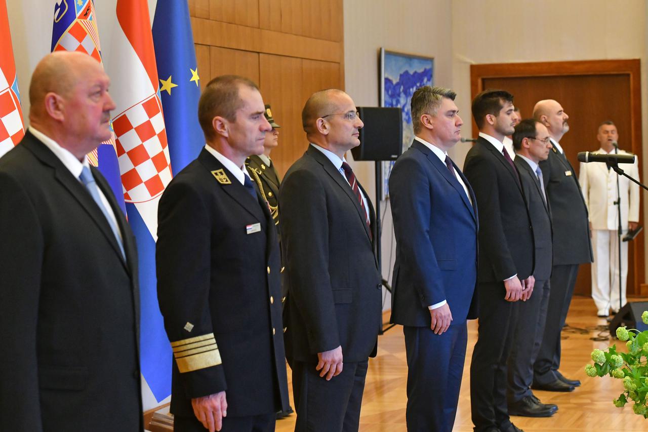 Predsjednik Republike održao prijam u prigodi obilježavanja 25. obljetnice VRO "Bljesak"