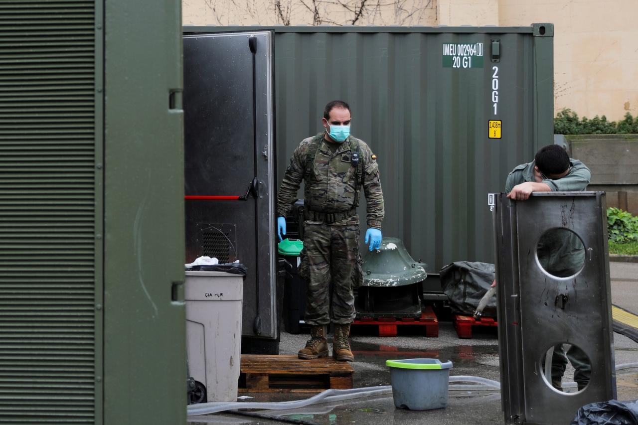 Španjolska vojsk pomaže u borbi protiv pandemije COVID-19