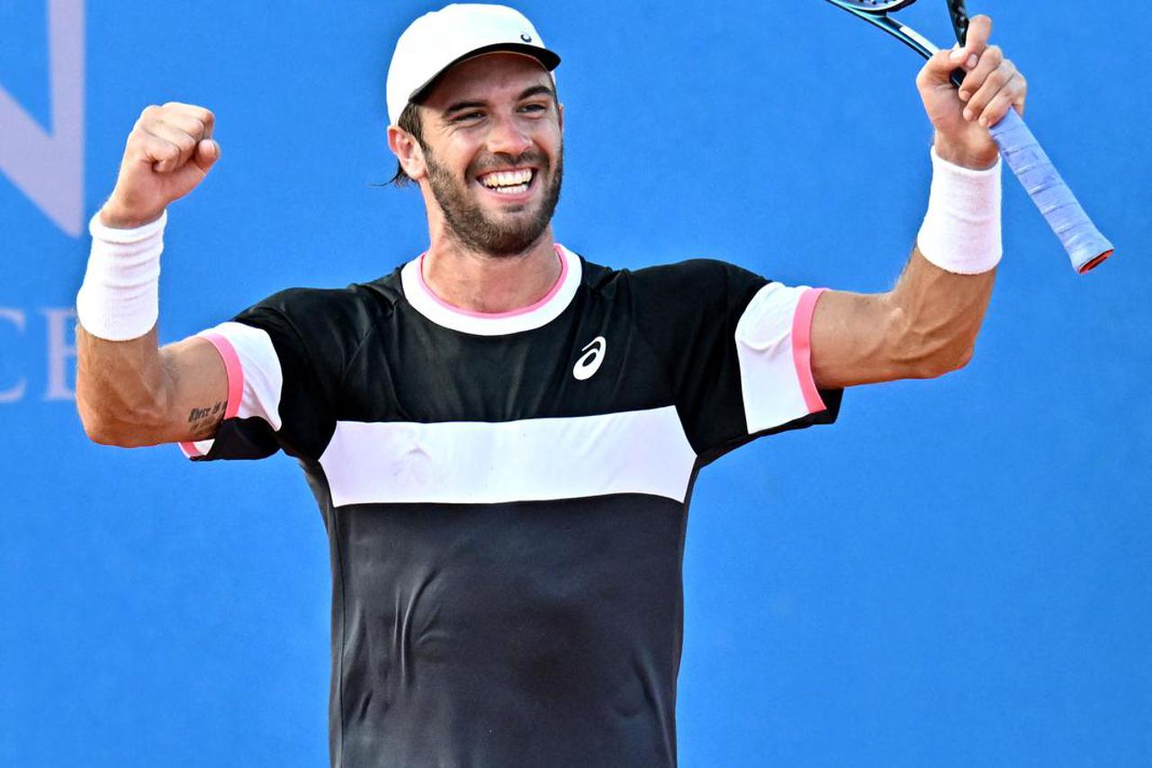 Finale de la Hopman Cup entre la Croatie et la Suisse à Nice