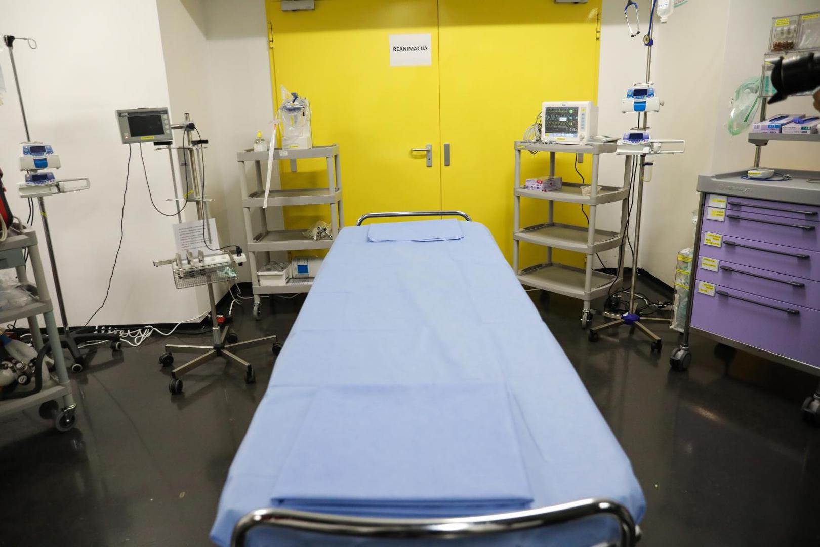 03.11.2020., Zagreb - Predstavljanje operativnog stozera Arene Zagreb za pomoc zdravstvenom sustavu RH u razdoblju COVID-19 pandemije. Photo: Emica Elvedji/PIXSELL