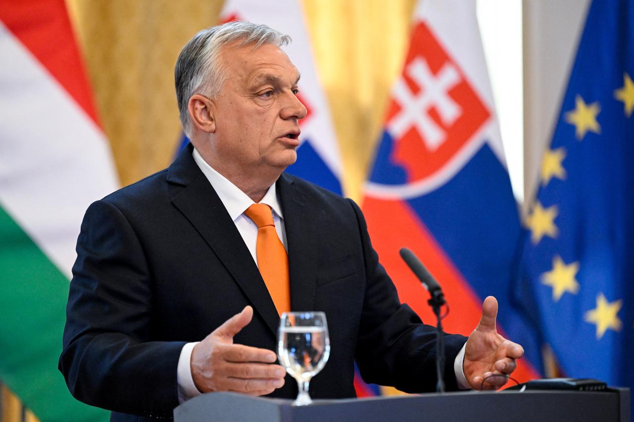 Hungarian PM Orban visits Slovakia