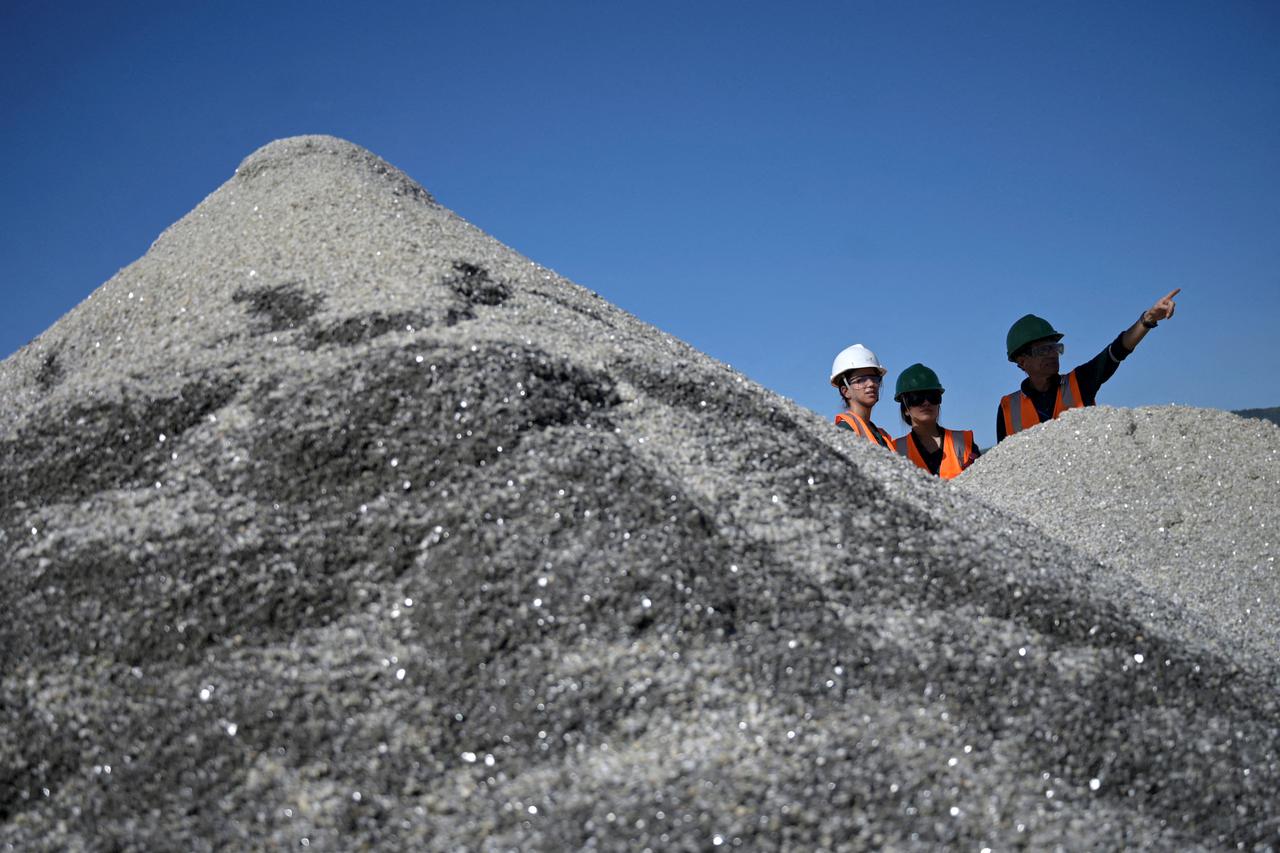 FILE PHOTO: Sigma Lithium Corp SGML.V production at the Grota do Cirilo mine in Itinga, in Minas Gerais state