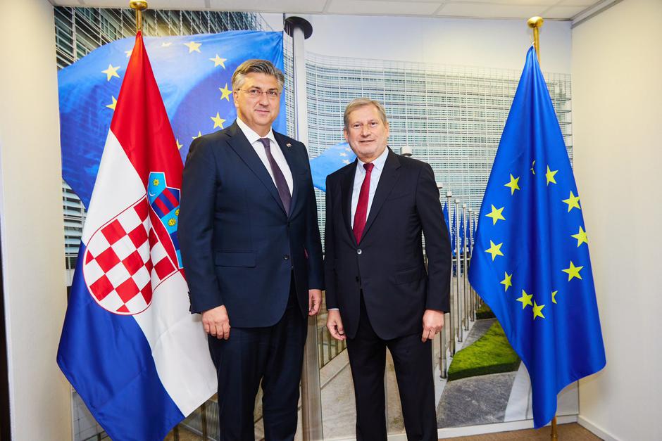 Premijer Andrej Plenković u Bruxellesu na godišnjoj konferenciji u budućem europskom proračunu