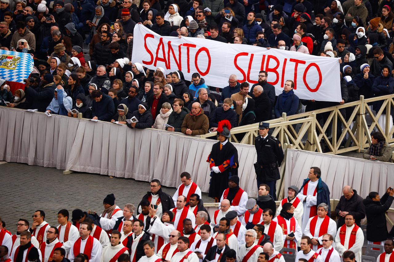 Funeral of former Pope Benedict at the Vatican