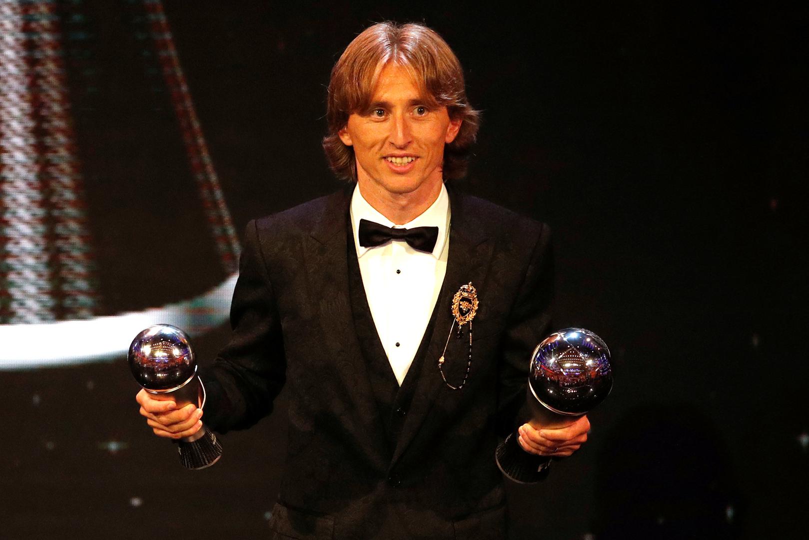 Luka Modrić najbolji je nogometaš svijeta u Fifinom izboru The Best!


