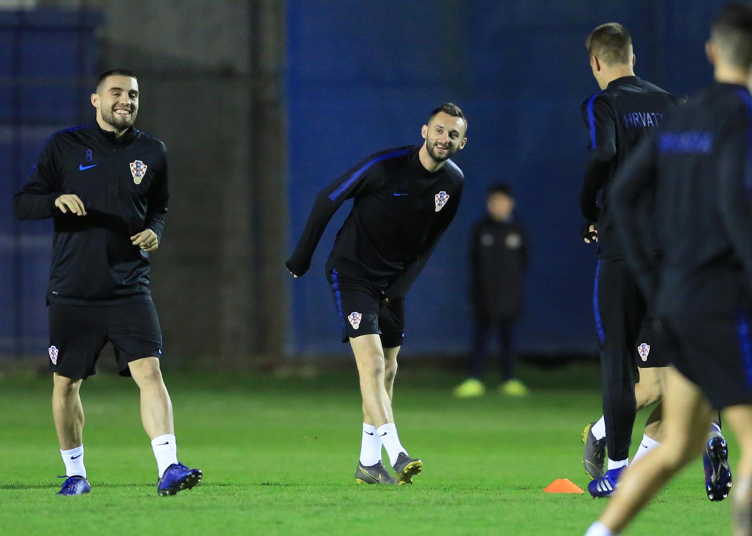 Dočekala su nas nasmiješena lica Modrića, Kovačića, Brozovića...