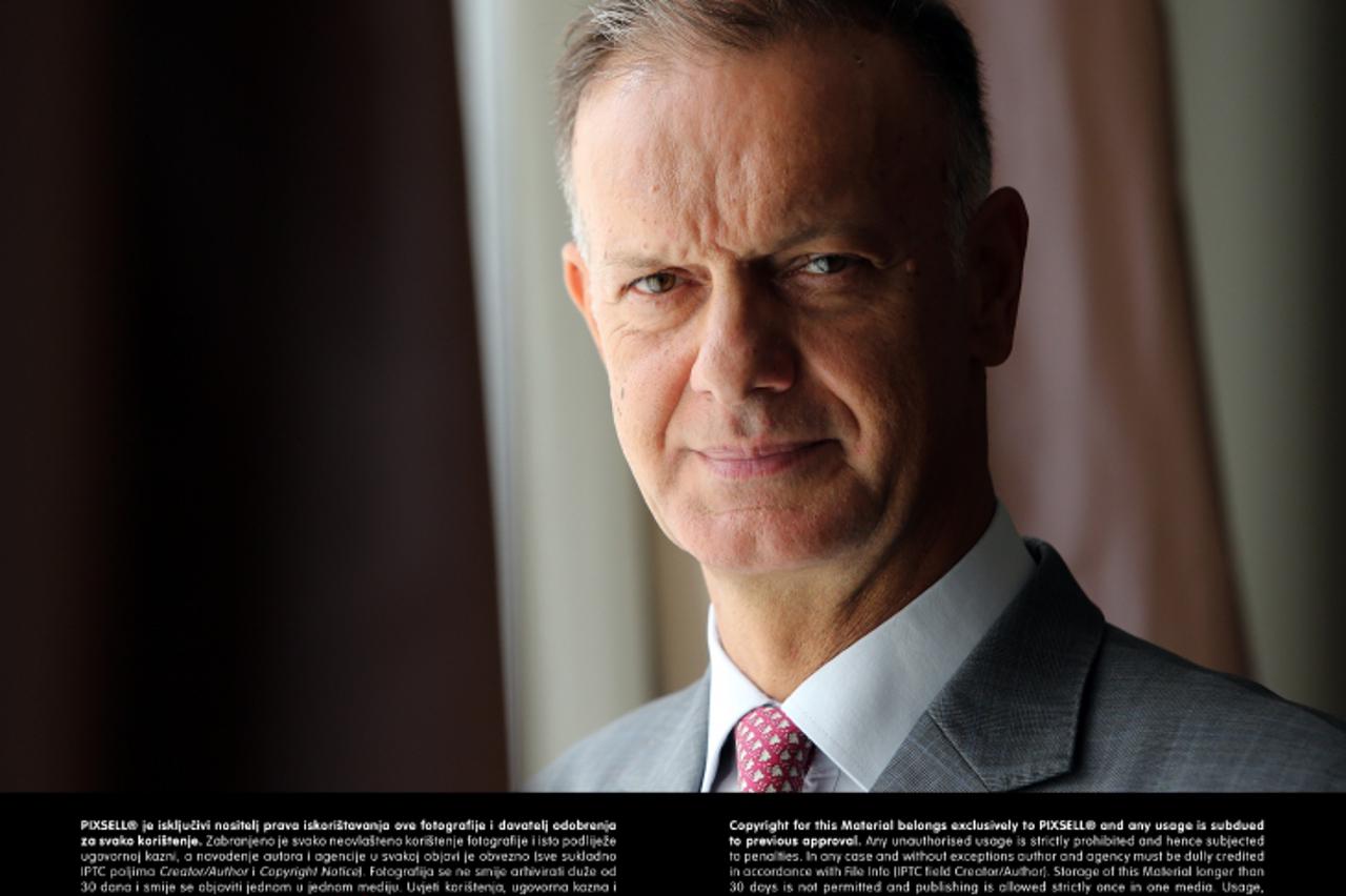 '28.08.2013., Zagreb -  Predsjednik Uprave Hrvatske banke za obnovu i razvoj Anton Kovacev. Photo: Robert Anic/PIXSELL'