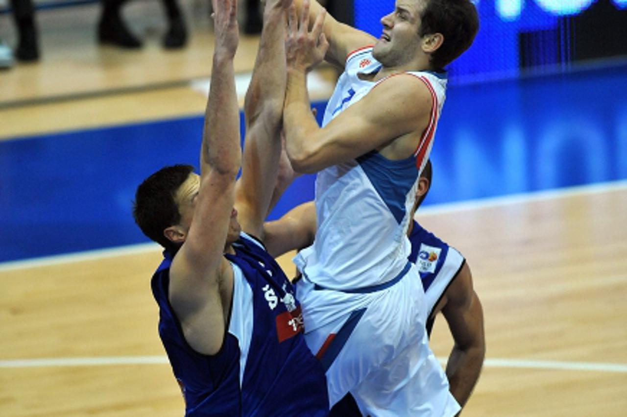 '13.10.2010., KC Drazen Petrovic, Zagreb - 2. kolo ABA NLB Liga izmedju KK Cibona i Siroki TT Kabeli. Bojan Bogdanovic.  Photo: Goran Stanzl/PIXSELL'
