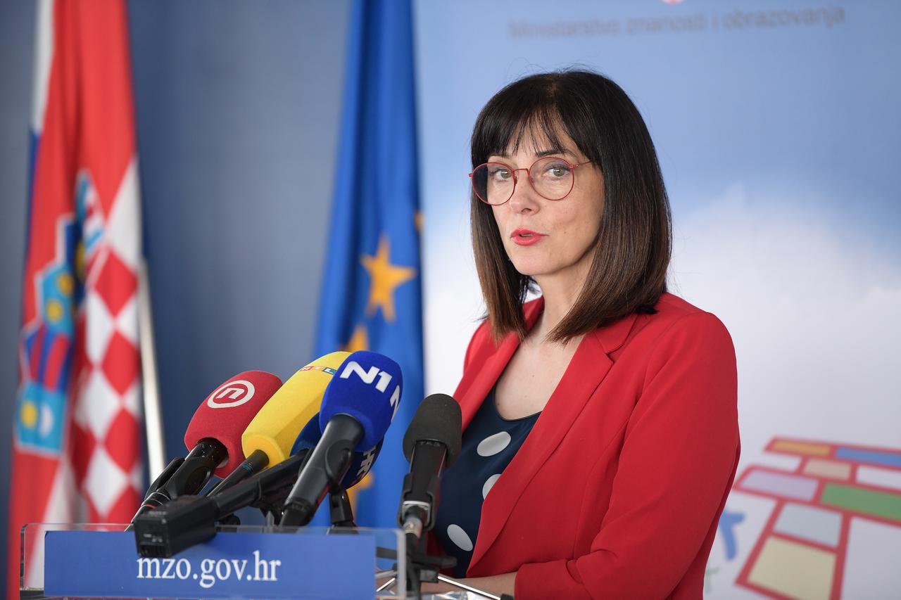 Zagreb: Divjak predstavila planove za iduću školsku godinu i detalje o reformi