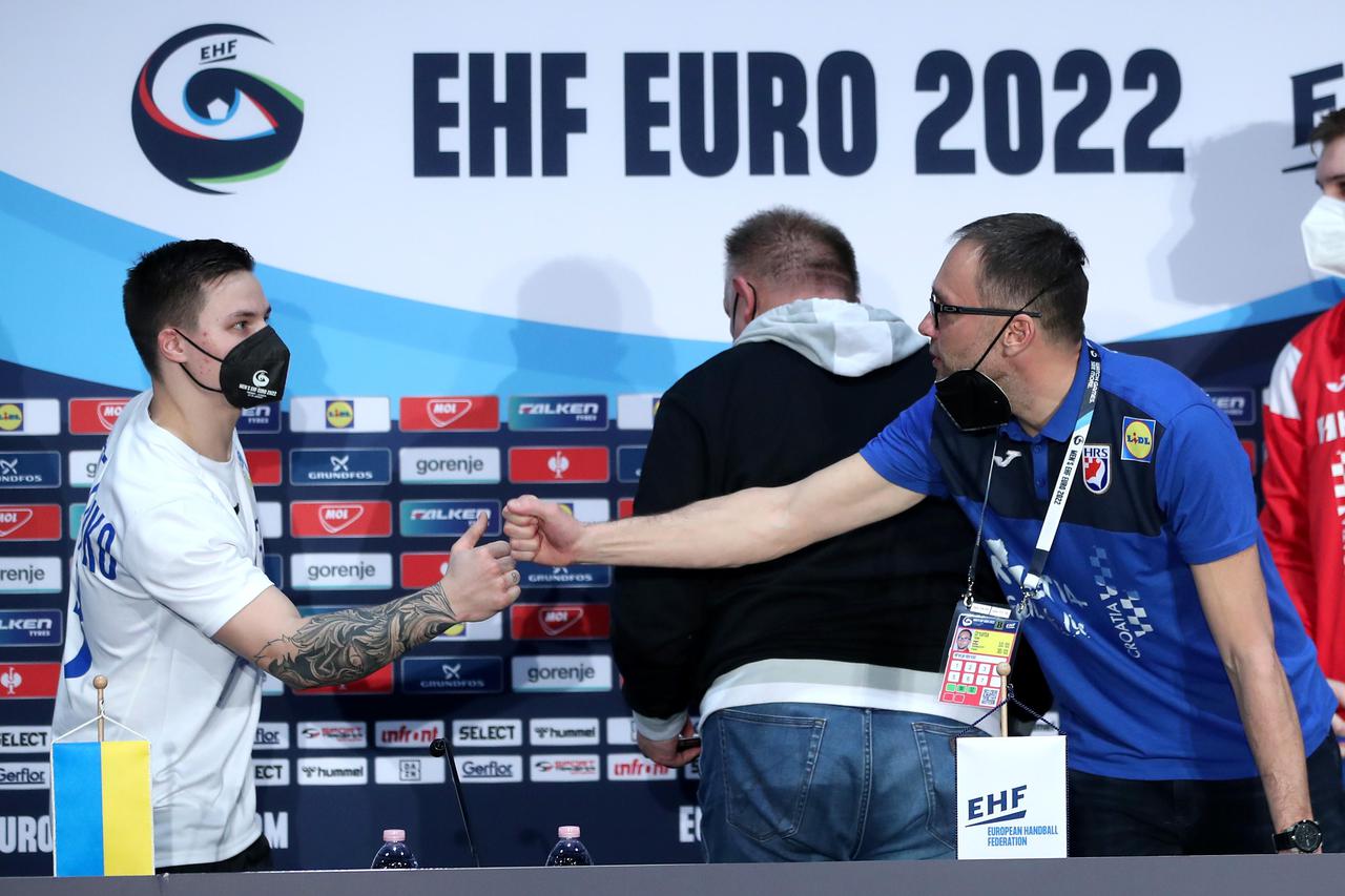 Konferencija za medije nakon utakmice Hrvatska - Ukrajina