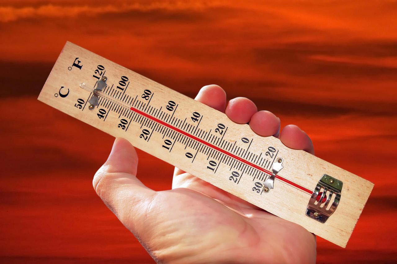 termometar, vrućina