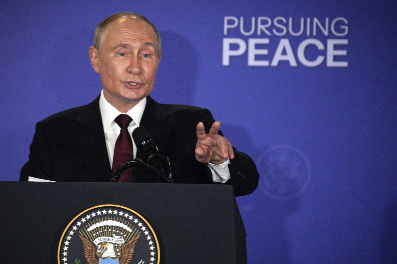 President Trump and Russian President Putin Hold a Joint Press Conference in Alaska