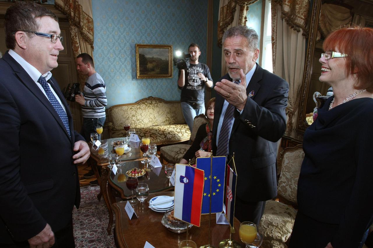 Milan Bandić i Andrej Fištravec