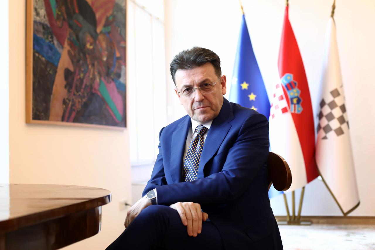Zagreb: Luka Burilović, predsjednik Hrvatske gospodarske komore