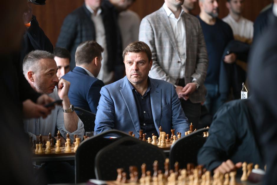 Zagreb: Predsjednik Zoran Milanovic na otvaranju šahovskog turnira Sanjin Španović