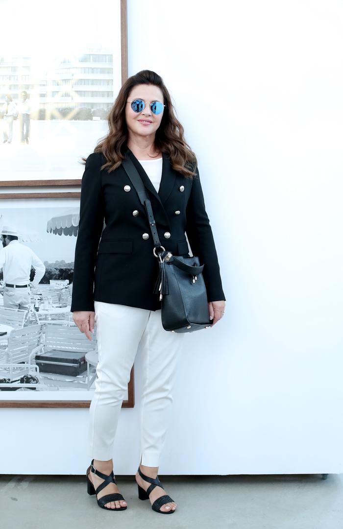 13.09.2019., Zagreb - U Francuskom paviljonu otvorena je izlozba jedne od najuglednijih svjetskih fotografkinja Brigitte Lacombe pod nazivom  "Cinema/Portraits". Sanja Vejnovic. Photo: Sanjin Strukic/PIXSELL