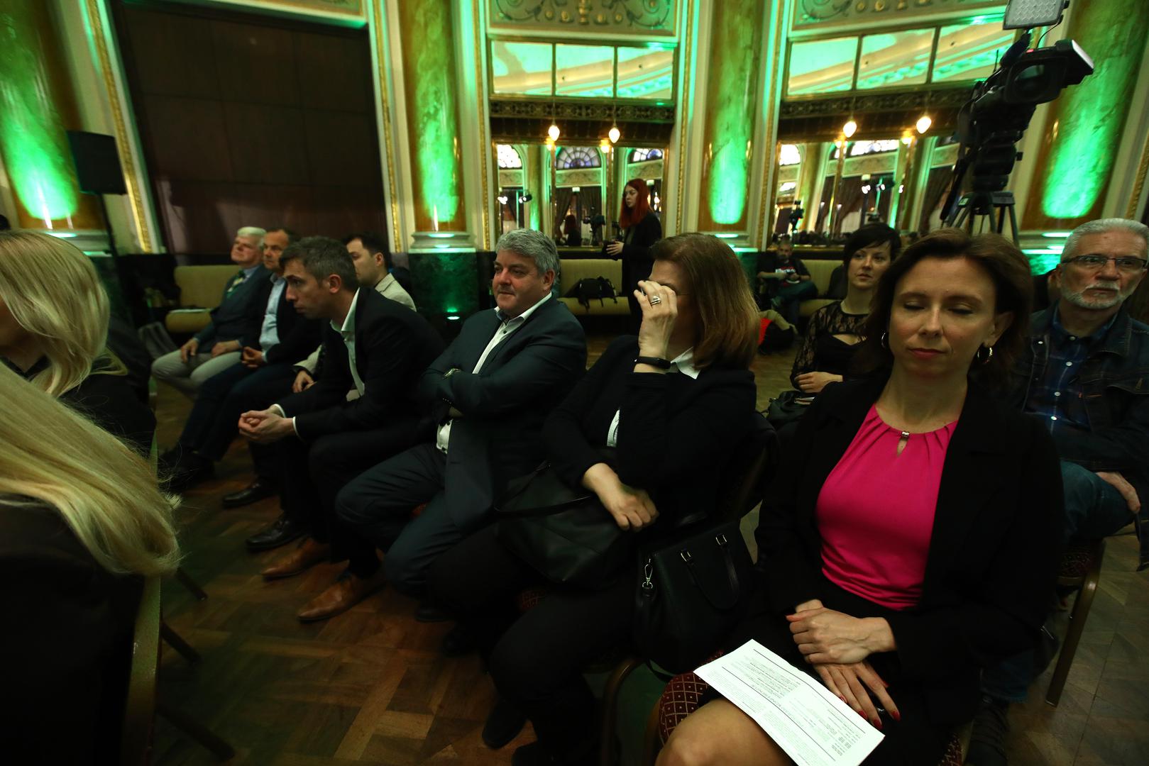 26.04.2022.Zagreb-Konferencija Vecernjeg lista i Drzave Izrael "Hrvatska kakvu trebamo- zelenim razvojem protiv klimatske krize"  David Matthew Smith.Photo: Boris Scitar/Vecernji list/PIXSELL Photo: Boris Scitar/Vecernji list/PIXSELL