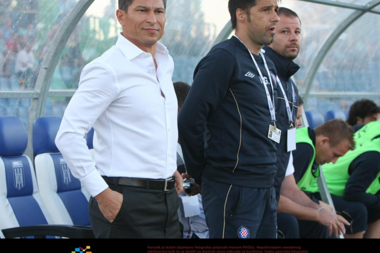\'02.10.2011., Karlovac - Nogometna utakmica 10. kola MAXtv Prve HNL izmedju NK Karlovac i NK Hajduk. Krasimir Balakov trener NK Hajduka. Photo: Kristina Stedul Fabac/PIXSELL\'