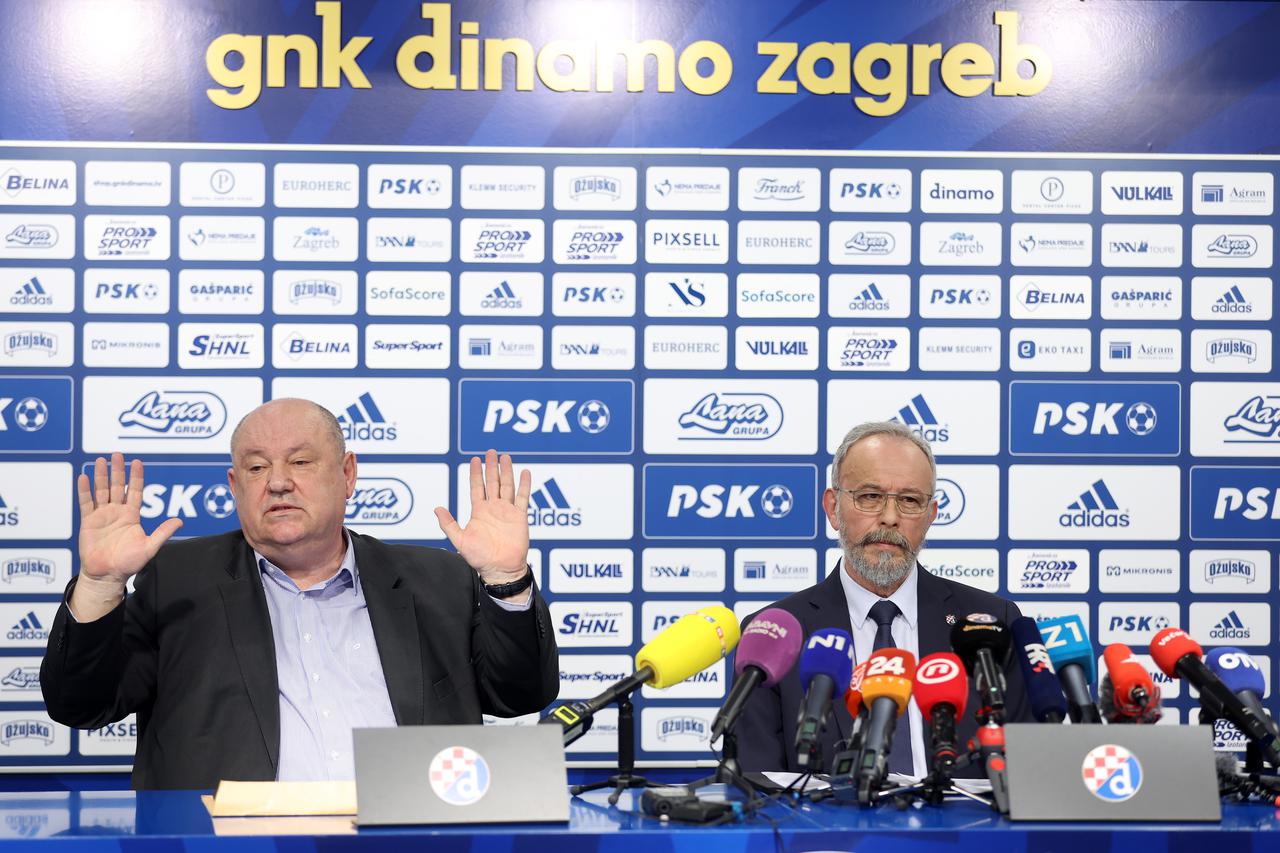 Zagreb: Konferencija za medije Nadzornog odbora Dinama