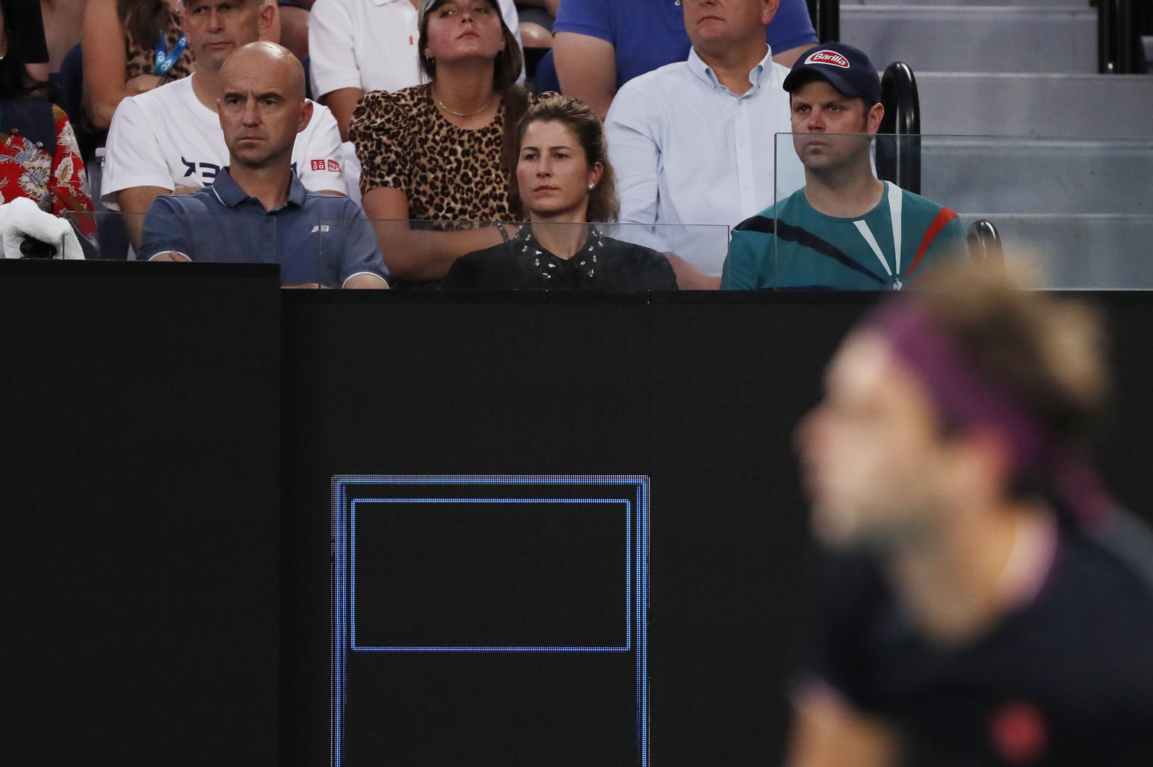 Supruga švicarskog tenisača bila je, razumljivo, loše raspoložena...