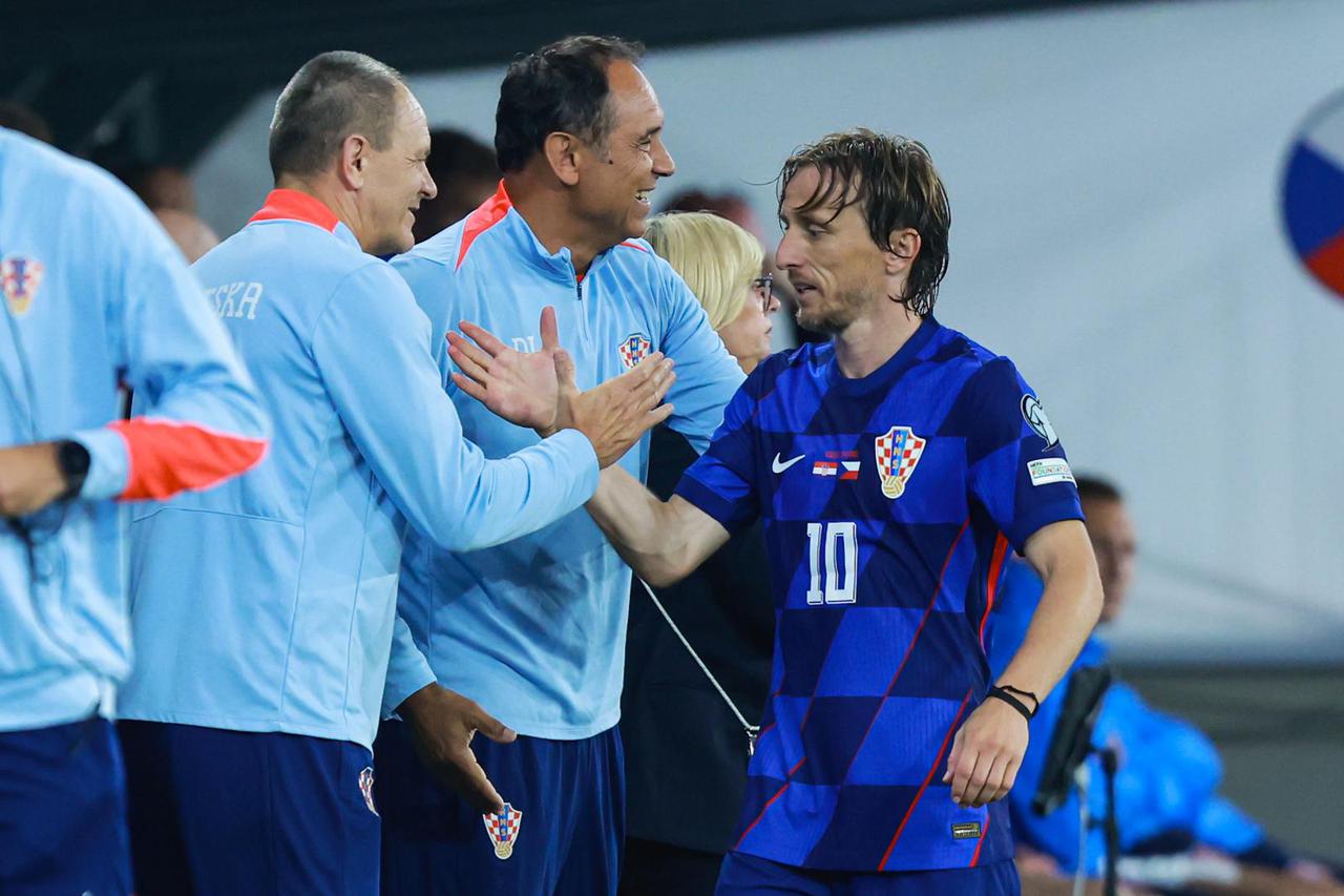 Osijek: Susret Hrvatske i Češke u kvalifikacijama za FIFA Svjetsko prvenstvo