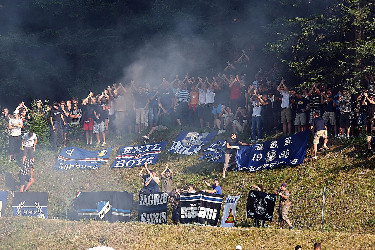 Bad Bleiburg: Prijateljsku utakmicu Steaua - Dinamo prekinuli Bad Blue Boysi