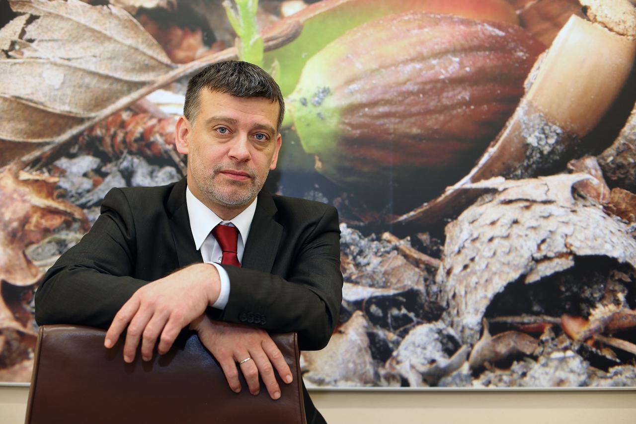 12.06.2013., Zagreb - Ivan Pavelic, predsjednik Uprave Hrvatskih suma.Photo: Sanjin Strukic/PIXSELL