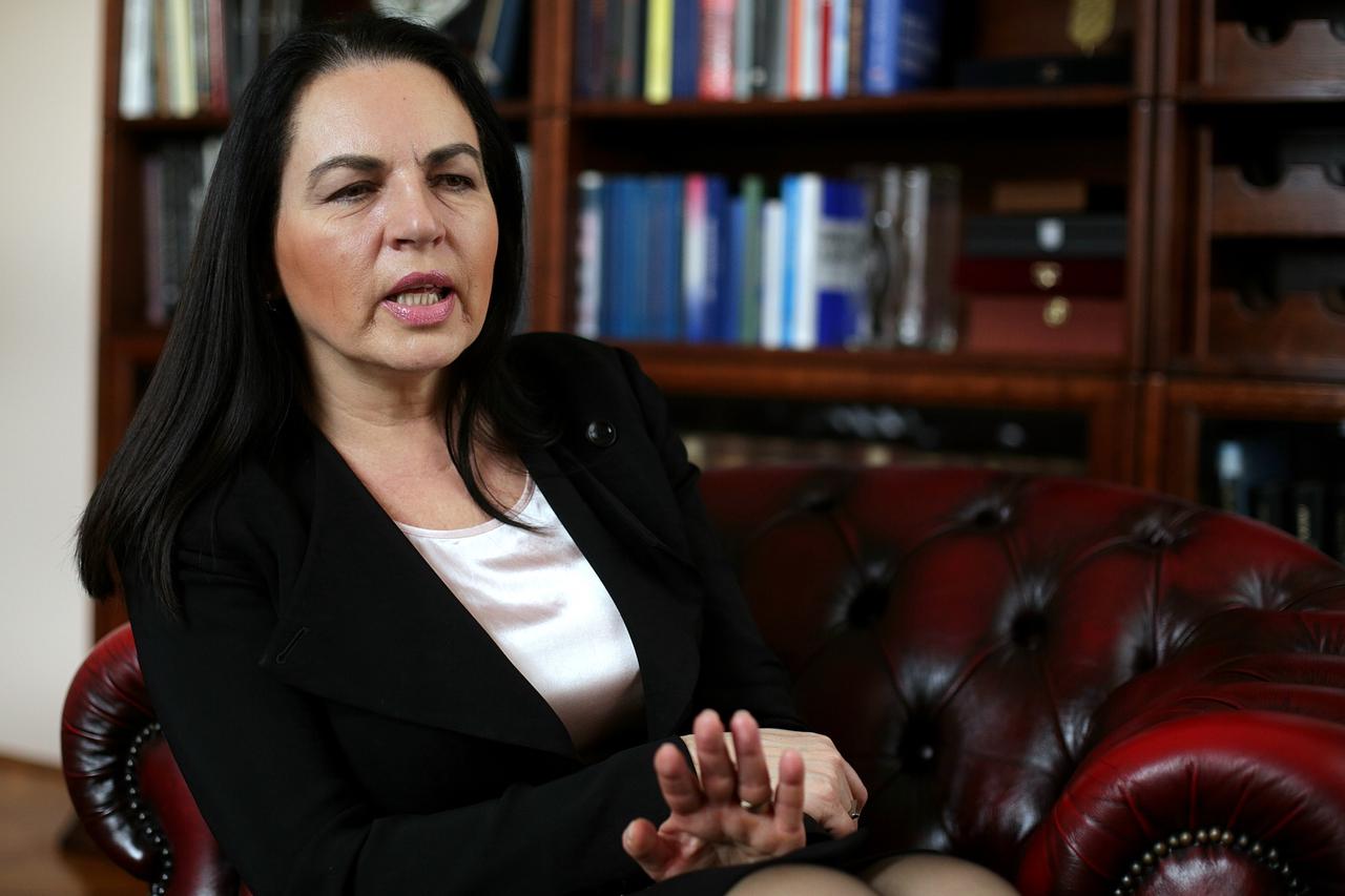 23.02.2016., Zagreb - Ministrica uprave, Dubravka Jurlina Alibegovic.Photo: Zarko Basic/PIXSELL