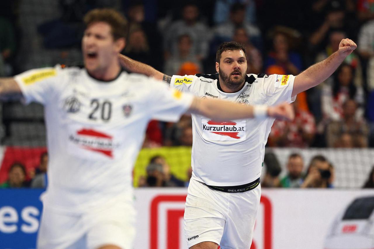 EHF 2024 Men's European Handball Championship - Preliminary Round - Group B - Spain v Austria