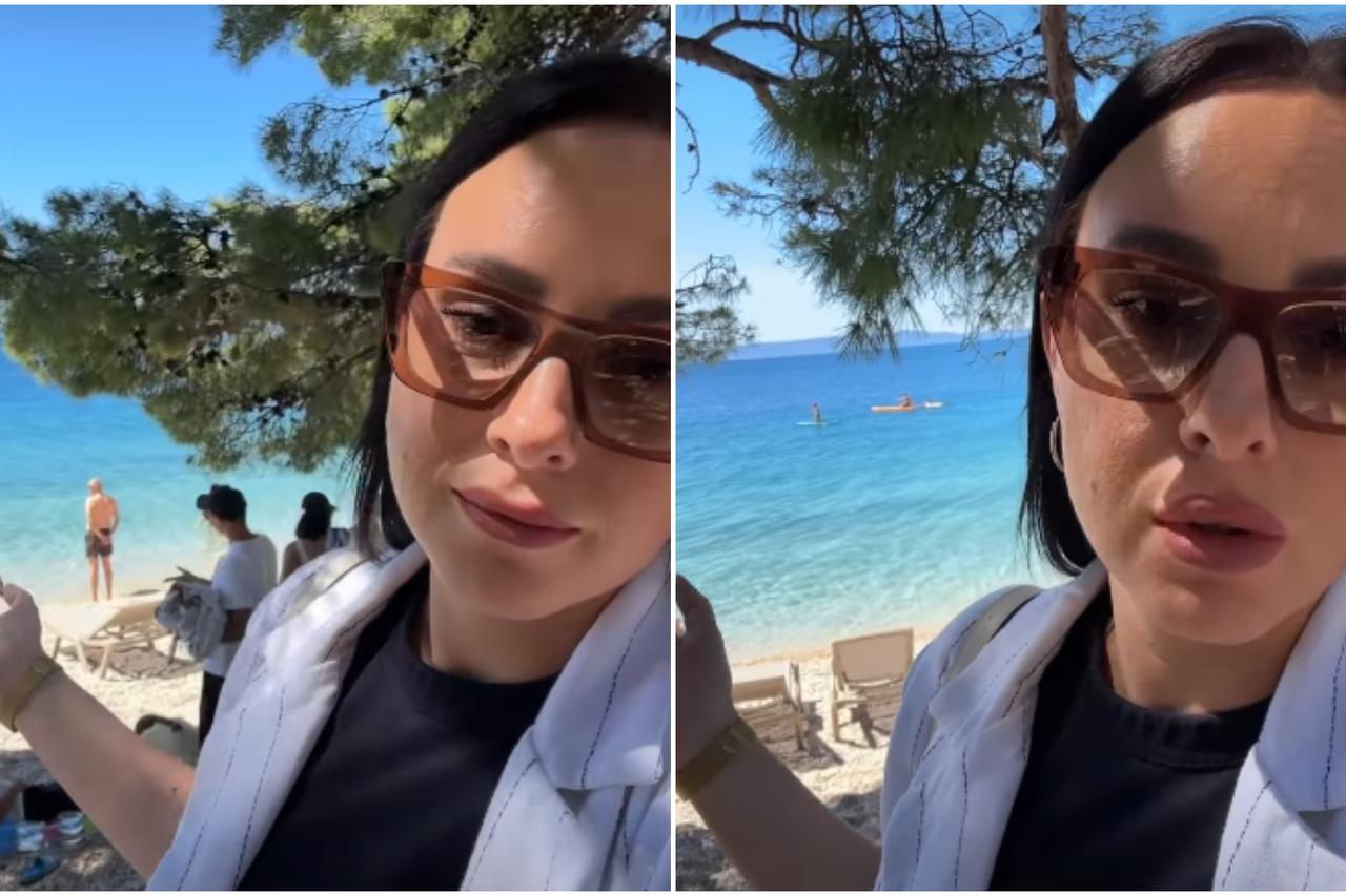 Ivana Nešić i plaža