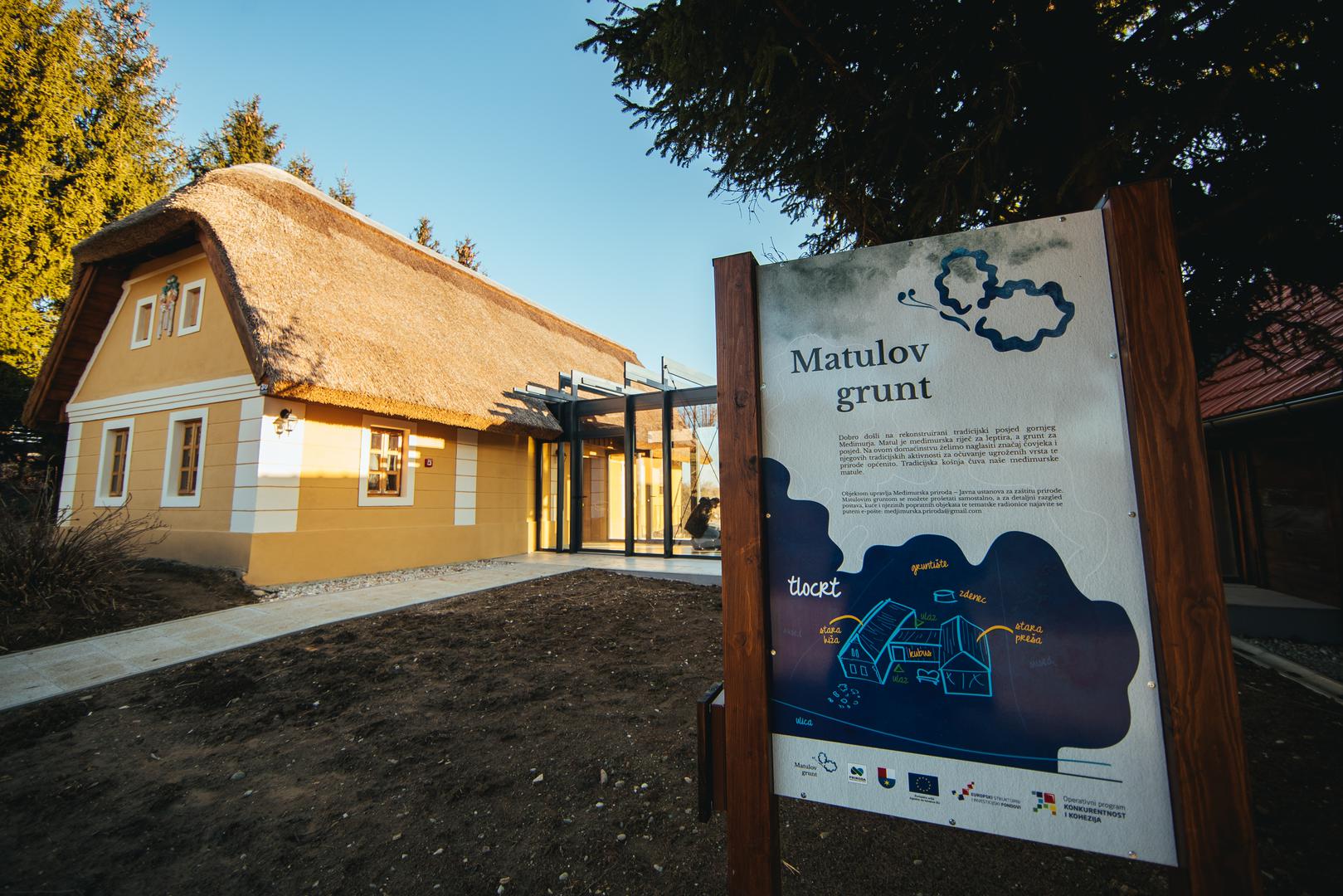 Edukacijsko-interpretacijski centar „Matulov grunt“ u Frkanovcu 