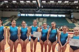 Gimnastičarke GK »Hrvatski sokol« Vinkovci nastupile na 2. kolu u Vukovaru