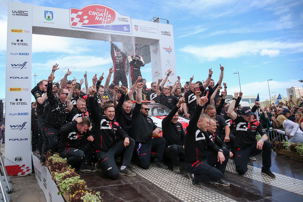 Zagreb: Svečana ceremonija proglašenja pobjednika WRC-a 