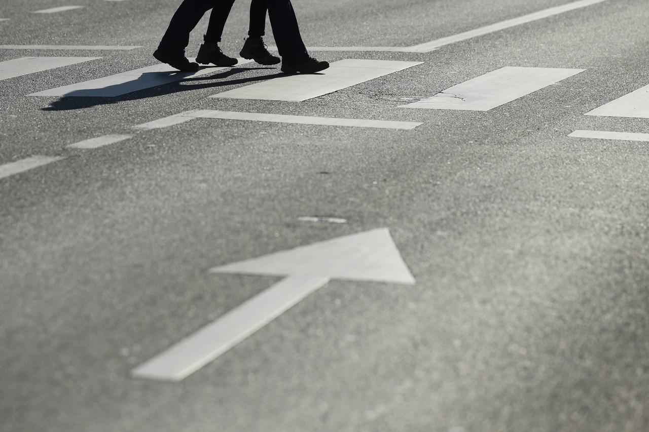 Zagreb: Pješački prijelaz