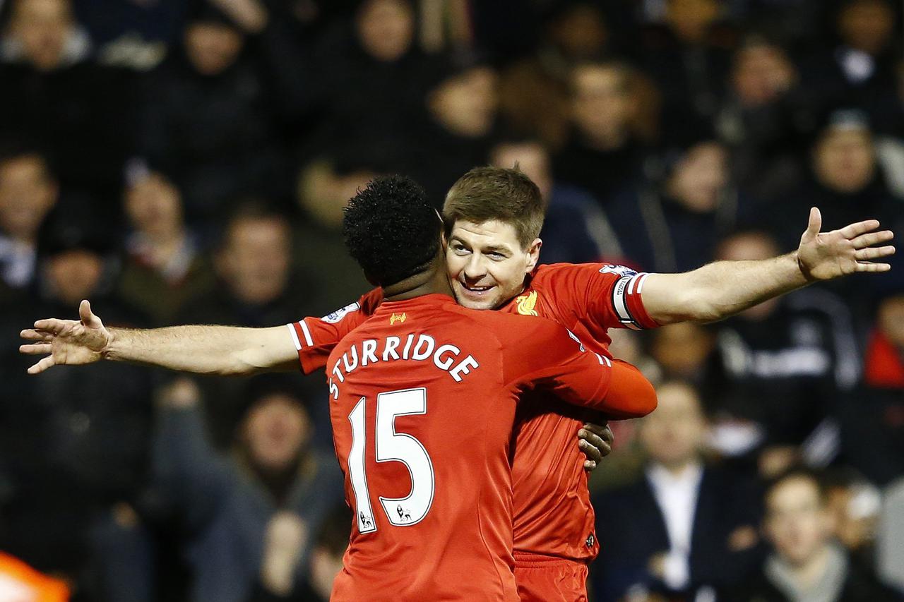 Steven Gerrard i Daniel Sturridge