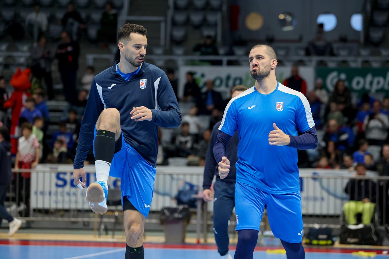 Zadar: Otvoreni trening hrvatske rukometne reprezentacije