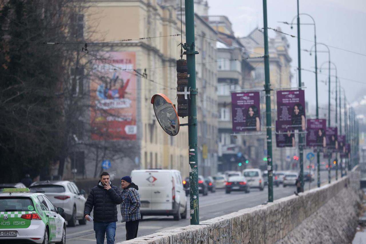 Hladno vrijeme u Sarajevu