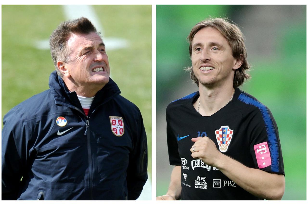 Luka Modrić i Radomir Antić