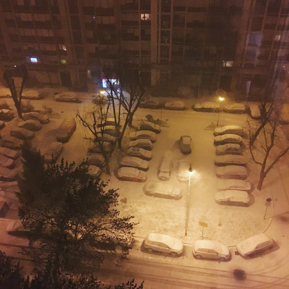 Snijeg u Zagrebu i okolici