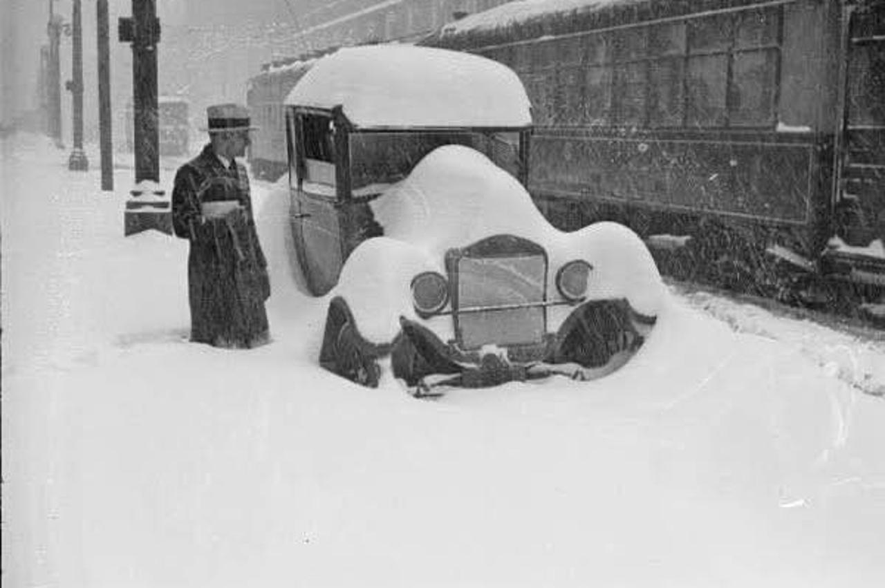 Zima 1929. godine Hrvatska