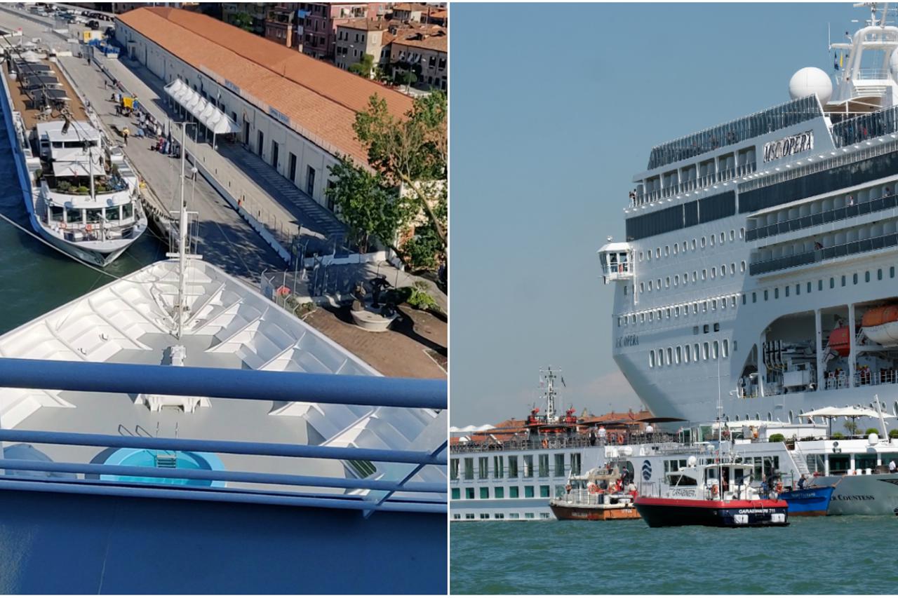 Sudar brodova u Veneciji
