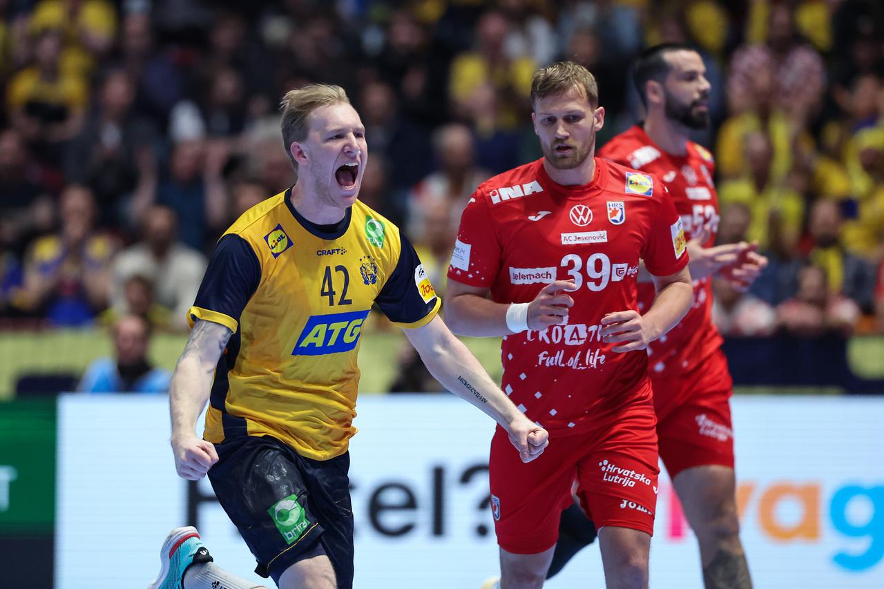 Susret Švedske i Hrvatske u prvom krugu EHF Europskog prvenstva