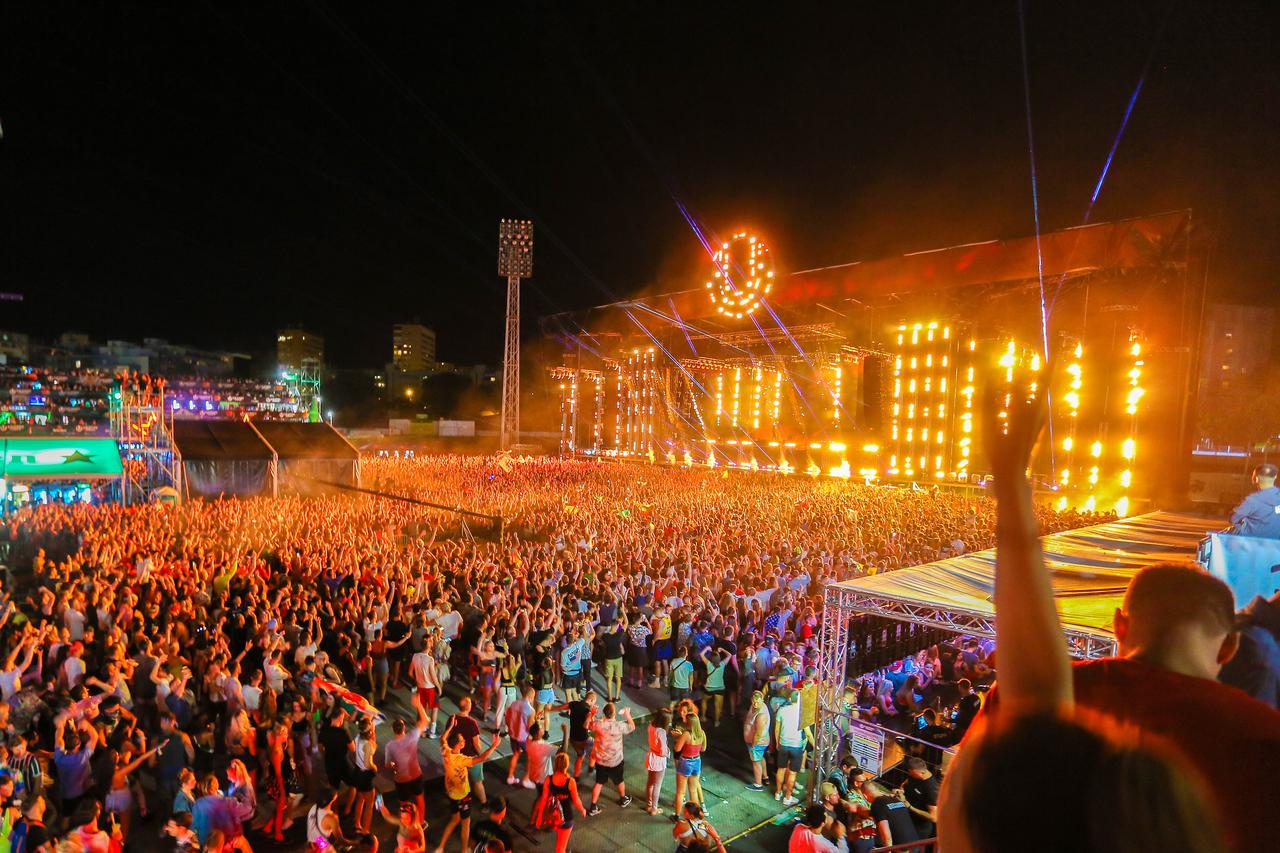 Split: Atmosfera na drugoj večeri Ultra Europe festivala