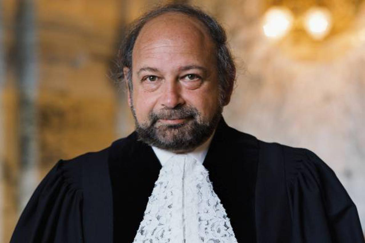 Ljubljana, 28.07.2015 - Slovenska vlada imenovala je u utorak predsjednika Međunarodnog suda pravde (ICJ) Ronnya Abrahama za svog predstavnika u arbitražnom sudu za granicu s Hrvatskom, objavili su slovenski mediji. foto HINA/ STA/ ds