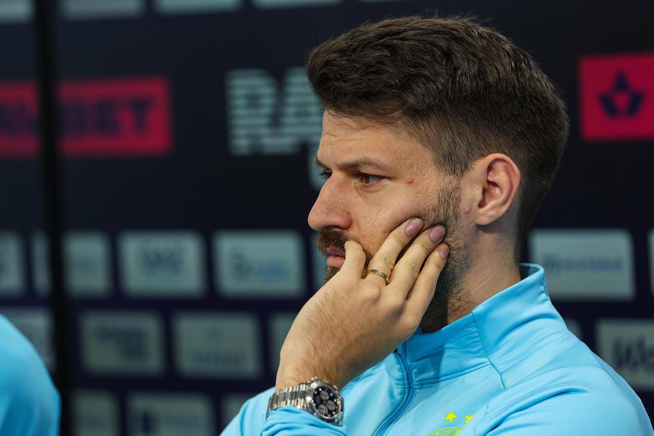 Zagreb: Sandro Perković, Ademi, Petković i drugi održali konferenciju za medije u GNK Dinamo