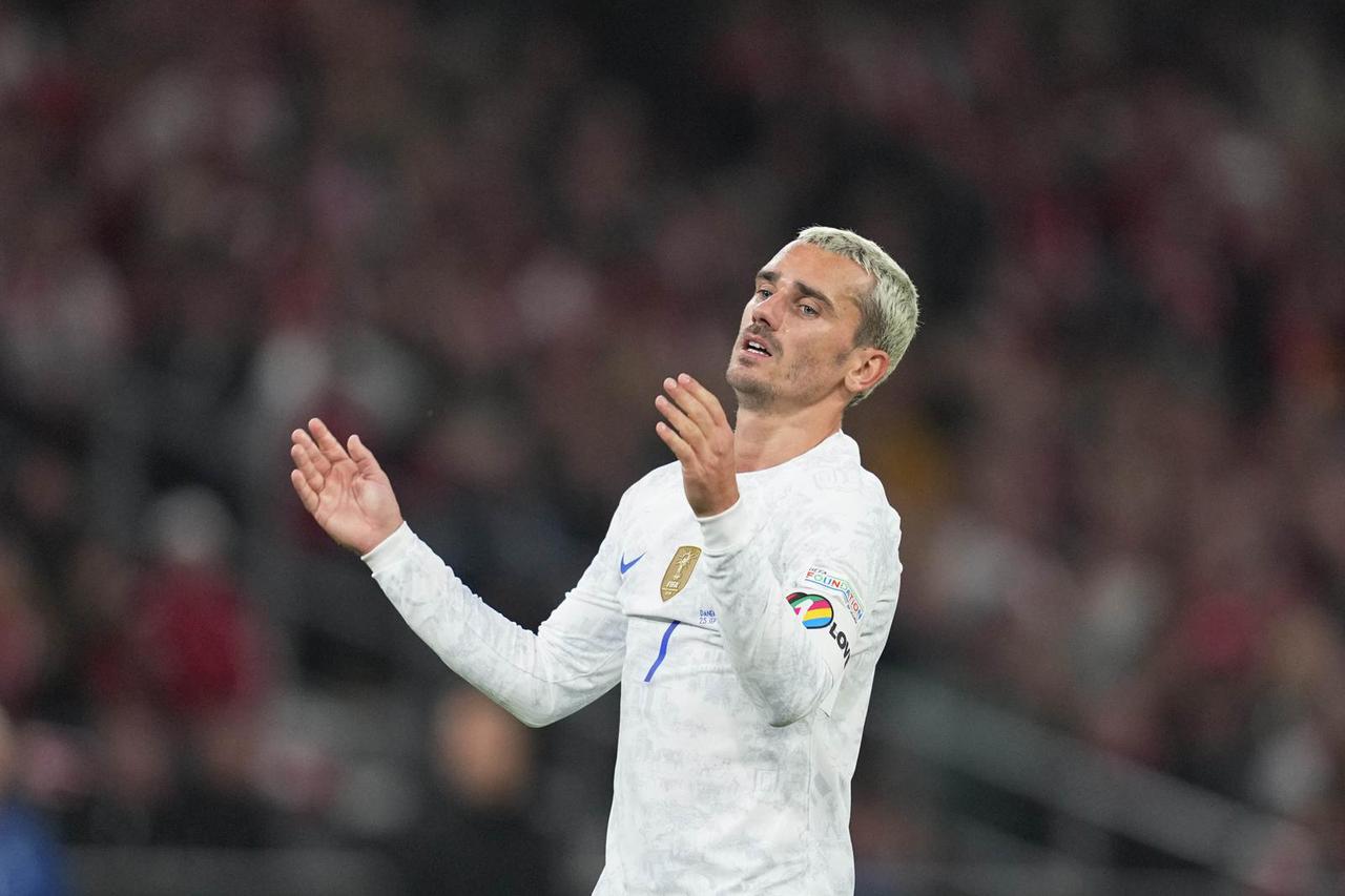 Denmark and France - UEFA Nations League Group A Matchday 6