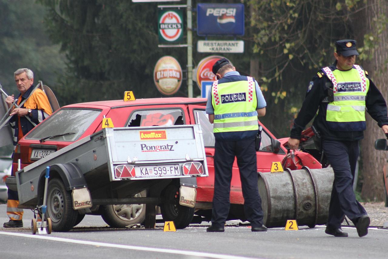 Prometna nesreća Vukmanički Cerovac